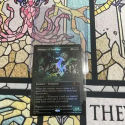 1x Avenger of Zendikar - Double Rainbow Foil MTG - Secret Lair - Light Play - Image 3
