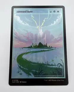 MTG Command Tower - Pixel Lands Secret Lair - LP - Foil - Image 1