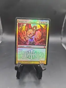 Dragon Broodmother Red/Green FOIL NM - Image 1