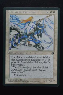Magic The Gathering MTG AYSEN CRUSADER GERMAN Homelands NM Near Mint - Image 1