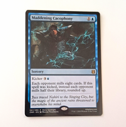 Wizards of the Coast MTG Zendikar Rising Maddening Cacophony Rare 067/280 EN - Image 1