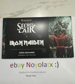 MTG Secret Lair x Iron Maiden: Eddie Unchained - Foil - Sealed - Image 1