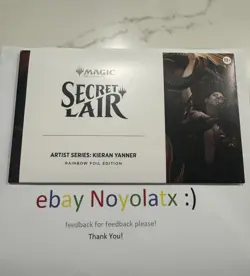 MTG Secret Lair x Artist Series: Kieran Yanner - Foil - Sealed - Image 1