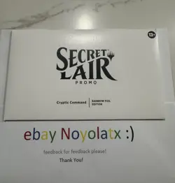 MTG Secret Lair Promo - Cryptic Command - Foil - Image 1
