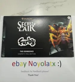 MTG Secret Lair x Furby: The Oddbodies - Confetti Foil - Sealed - Image 1