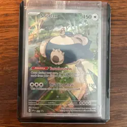 Snorlax SVP 051 Pokemon 151 Elite Trainer Box Black Star Promo Sealed - Image 1