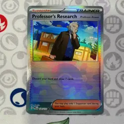 Professor Rowan (Poke Ball Pattern) 124/131 Holo Prismatic Evolutions Pokemon NM - Image 1