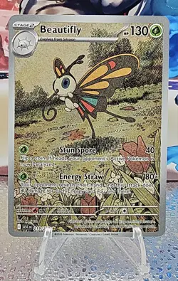Beautifly 219/217 Ascended Heroes Illustration Rare Holo EN - Near Mint - Image 1