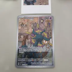 Pokemon Dhelmise - 091/084 Illustration Rare ME05 Pitch Black NM - Image 1