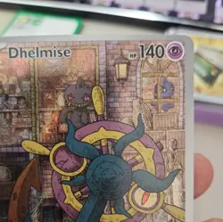 Pokemon Dhelmise - 091/084 Illustration Rare ME05 Pitch Black NM - Image 4