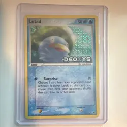 The Pokemon Company Pokemon TCG Lotad 35/107 Deoxys EN Reverse Holo Uncommon LP - Image 5