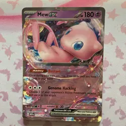 NEAR MINT Pokemon TCG Mew ex SV 151 151/165 Ultra Rare Holo English - Image 1