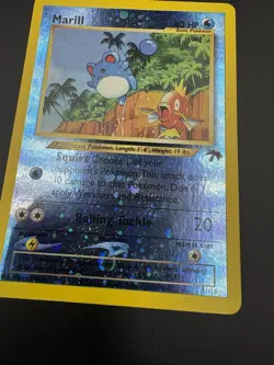 Pokemon TCG Marill Southern Islands Promo Reverse Holo 11/18 40 HP Basic English - Image 2