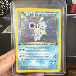 Dark Blastoise Team Rocket 3/82 Holo Rare - Image 1