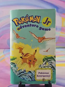 Pokemon Jr. Adventure Game Pokemon Emergency Booklet 1999 - Image 1
