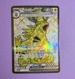 The Pokemon Company Tyranitar ex SV03 Obsidian Flames 211/197 Full Art Holo - Image 1