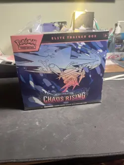 Pokemon TCG Chaos Rising ETB Factory Sealed Brand New - Image 1