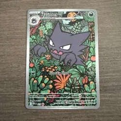 Haunter 027 Holo Illustration Rare ME: Mega Evolution Promo Pokemon Holo NM - Image 1