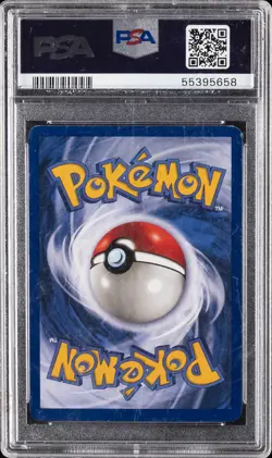 1999 POKEMON FOSSIL 1ST EDITION #49 HORSEA PSA 8 - Image 2
