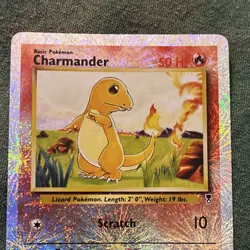 Pokemon Charmander Legendary Collection 70/110 Reverse Holo English 2002 50HP - Image 3