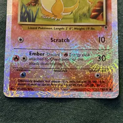 Pokemon Charmander Legendary Collection 70/110 Reverse Holo English 2002 50HP - Image 4