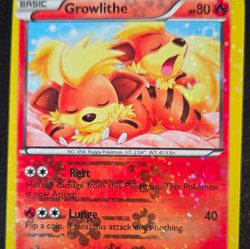 Growlithe RC4/RC25 Legendary Treasures Radiant Collection Holo Uncommon - Image 1