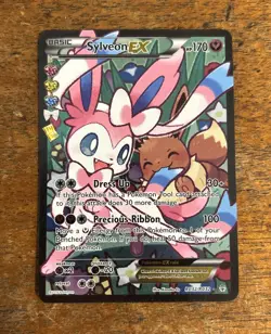 Pokemon Sylveon EX Full Art Ultra Rare Holo Generations: Radiant RC32/RC32 170HP - Image 1