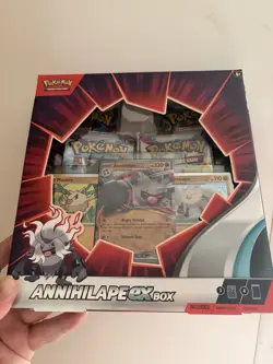 Pokemon TCG Annihilape EX Collection Box - New Sealed - Image 1