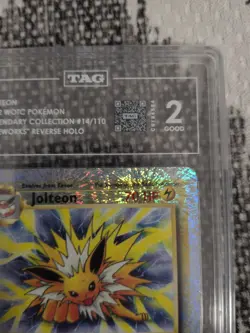 Jolteon Legendary Collection Reverse Holo 14/110 TAG 2 2002 POP 1 - Image 3