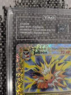 Jolteon Legendary Collection Reverse Holo 14/110 TAG 2 2002 POP 1 - Image 4