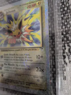 Jolteon Legendary Collection Reverse Holo 14/110 TAG 2 2002 POP 1 - Image 5