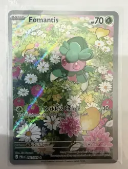 Fomantis 085/084 Pokemon Pitch Black IR - NM - Image 1