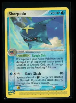 Pokemon TCG Sharpedo EX Ruby & Sapphire 22/109 Regular Rare - Vintage - Image 1