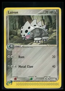 Pokemon TCG Lairon EX Ruby & Sapphire 36/109 Regular Uncommon Regular - Image 1
