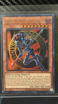 Yu-Gi-Oh! Dark Magician of Chaos IOC-EN065 Ultra Rare 25th Anniversary - Image 1