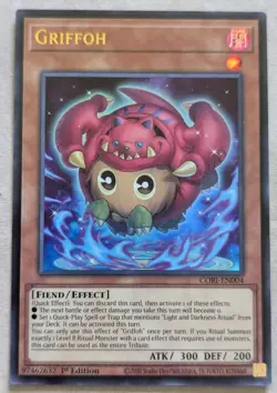 Griffoh - CORI-EN004 - Ultra Rare YuGiOh - Image 1