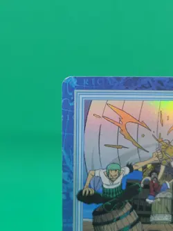 BANDAI One Piece Hyper Battle S09 LUFFY PIRATES CARD VINTAGE TCG (2000 Japan) - Image 2