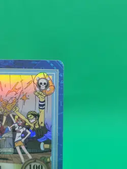 BANDAI One Piece Hyper Battle S09 LUFFY PIRATES CARD VINTAGE TCG (2000 Japan) - Image 3