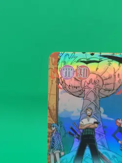 BANDAI One Piece Hyper Battle C418 MR.3 ZORO NAMI CARD VINTAGE TCG (2001 Japan) - Image 2