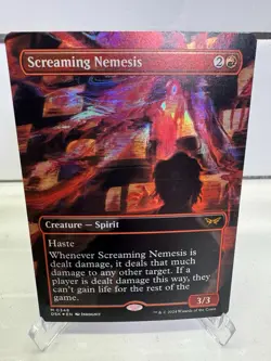 Screaming Nemesis (Borderless) Duskmourn: House of Horror Foil - Image 1