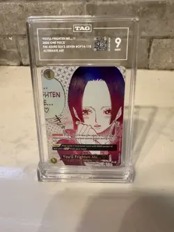 2026 One Piece Boa Hancock You'll Frighten Me... Alt Art Foil OP14-118 TAG 9 - Image 1