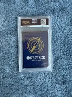 One Piece English Version 1st Anniversary Monkey D. Luffy ST10-006 PSA 9 - Image 2