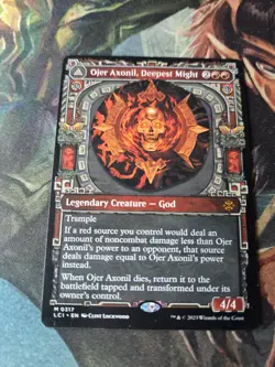 [1x] Ojer Axonil, Deepest Might // Temple of Power - Showcase Near Mint, English - Image 1