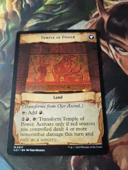 [1x] Ojer Axonil, Deepest Might // Temple of Power - Showcase Near Mint, English - Image 3