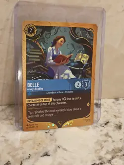 Belle Always Reading Promo League 13/P4 - Disney Lorcana Attack Of The Vine FOIL - Image 3