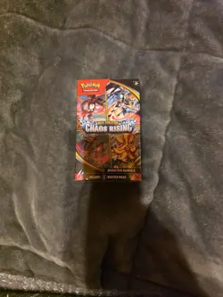 Pokemon TCG: Mega Evolution Chaos Rising Factory Sealed Booster Bundle Card Box! - Image 1