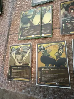 Naruto TCG CCG Rock Lee And Gai 11 Card Lot 8 Gold Foils 3 RARES Nm English Lot - Image 3