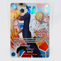 One Piece x Round 1 Collab SANJI OP15-047 ENGLISH Promo Card - Image 1