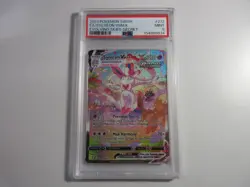 PSA 9 Sylveon Vmax Alternate Art Evolving Skies Pokemon Card - Image 1