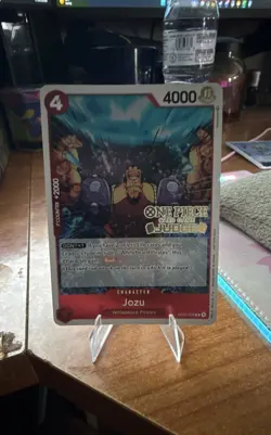 Jozu (Judge) OP02-008 One Piece Promotion Cards Foil - Image 1